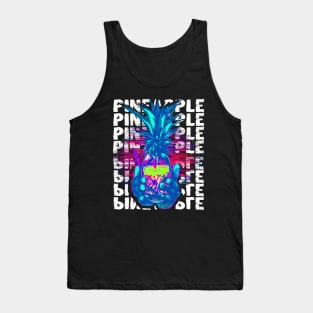 Pineapple Illustration Tank Top